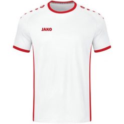 Koszulka Jako Primera. Czerwone t-shirty sportowe męskie Jako, bez wzorów, sportowe, bez ramiączek. Za 168.50 zł.