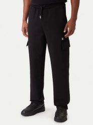 HUGO Spodnie dresowe Danovopan 50546376 Czarny Relaxed Fit. Czarne spodnie dresowe męskie Hugo, bez wzorów, z bawełny. Za 669.99 zł.