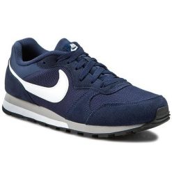 Buty męskie Nike Md Runner 2. Niebieskie buty do biegania męskie Nike, bez wzorów, z zamszu, bez zapięcia, do biegania, nike md runner. Za 390.00 zł.