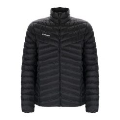 Kurtka puchowa męska Mammut Albula IN. Czarne kurtki męskie Mammut, na zimę, m, bez wzorów, z puchu, sportowe, bez ramiączek, bez kaptura. Za 759.99 zł.