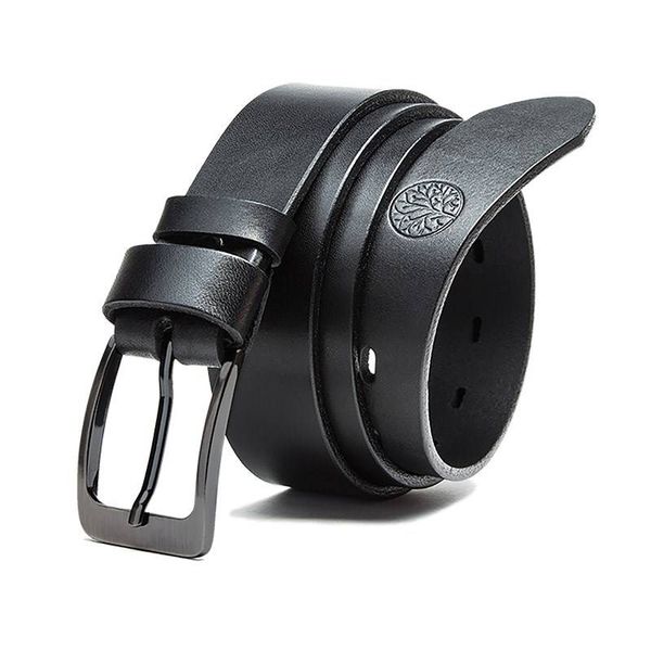 Skórzany pasek BETLEWSKI LIC35-0 CZARNY 105. Czarne paski męskie Betlewski, bez wzorów, ze skóry. Za 99.00 zł.