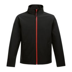 Softshell Męski Ablaze. Czarne kurtki softshell męskie Regatta, m, bez wzorów, z softshellu, bez kaptura, trekkingowe. Za 86.99 zł.