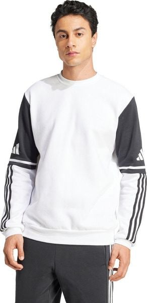Bluza męska adidas Squadra 25 Sweat Crew biało-czarna JD2959 2XL. Białe bluzy nierozpinane męskie ADIDAS, m, bez wzorów, bez ramiączek, bez kaptura. Za 160.82 zł.