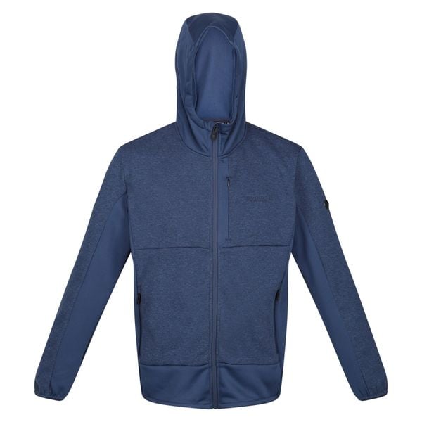 Softshell turystyczny męski Regatta Bresdon z kapturem. Niebieskie kurtki softshell męskie Regatta, l, bez wzorów, z polaru, z kapturem, trekkingowe. W wyprzedaży za 278.00 zł.