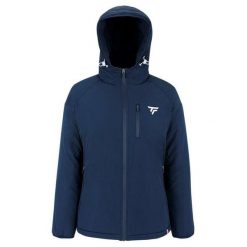 Wodoodporna kurtka zimowa Tecnifibre. Niebieskie kurtki męskie TECNIFIBRE, na zimę, m, bez wzorów, bez ramiączek, bez kaptura. Za 441.75 zł.