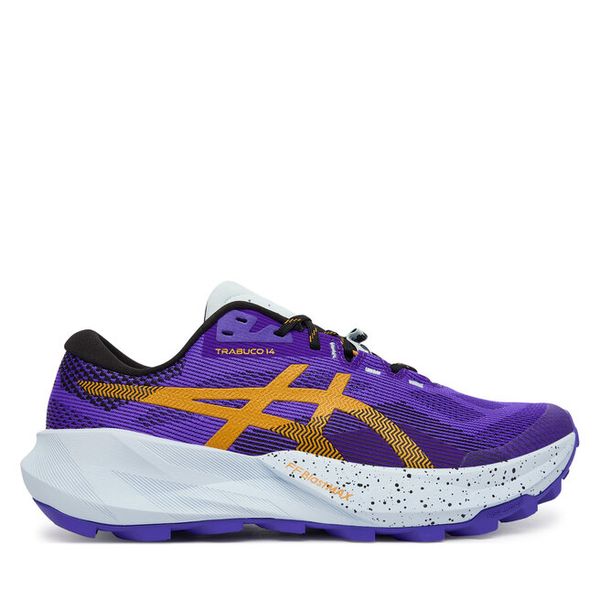 Buty do biegania Asics. Fioletowe buty do biegania męskie Asics, bez wzorów, bez zapięcia, do biegania. Za 719.99 zł.