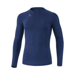 Koszulka termoaktywna męska Erima Athletic Longsleeve. Niebieskie bielizna termoaktywna męska Erima, m, bez wzorów, bez ramiączek, do piłki nożnej. Za 170.00 zł.