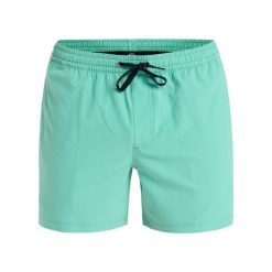 Szorty kąpielowe dla Mężczyzn EVERYDAY FLEX VOLLEY 15". Zielone kąpielówki męskie Quiksilver, bez wzorów, z elastanu, sportowe. Za 179.99 zł.