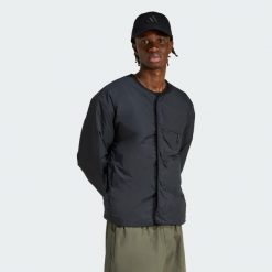 Kurtka All Szn Liner. Czarne kurtki męskie ADIDAS, bez wzorów, bez ramiączek, bez kaptura. Za 439.00 zł.