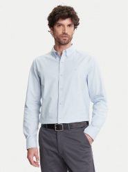 Calvin Klein Jeans Koszula LV040EM125 Błękitny Regular Fit. Niebieskie koszule męskie Calvin Klein Jeans, m, bez wzorów, z bawełny, bez kołnierzyka, bez ramiączek. Za 219.99 zł.