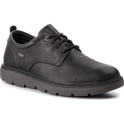 Półbuty CLARKS - Un Map Lo Gtx 261367257 Black Leather. Czarne codzienne półbuty męskie Clarks, z materiału, eleganckie. Za 589.00 zł.