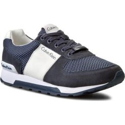 Sneakersy CALVIN KLEIN JEANS - Dusty SE8521 Navy/White. Buty sportowe na co dzień męskie marki Calvin Klein Jeans. W wyprzedaży za 389.00 zł.