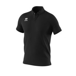 Polo Errea Alex Polo Mc Reklama Dorośli. Czarne koszulki polo męskie ERREA, s, bez wzorów, sportowe, bez kołnierzyka, bez ramiączek. W wyprzedaży za 169.50 zł.