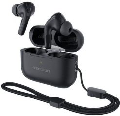 HEADSET WRL ECHO LITE E11 PRO/BLACK NBVB0-PRO VENTION. Czarne słuchawki bluetooth Vention. Za 90.72 zł.
