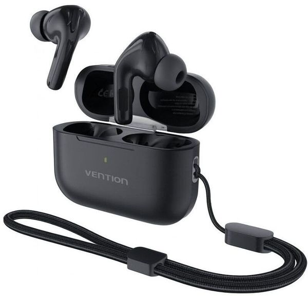 HEADSET WRL ECHO LITE E11 PRO/BLACK NBVB0-PRO VENTION. Czarne słuchawki bluetooth Vention. Za 90.72 zł.