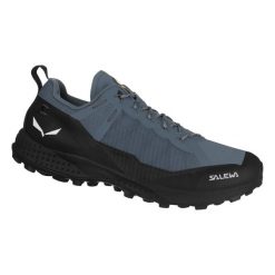Buty Turystyczne Męskie Salewa Pedroc Ptx. Niebieskie buty trekkingowe męskie Salewa, bez wzorów, z materiału, sportowe, bez obcasa, bez zapięcia. Za 975.00 zł.
