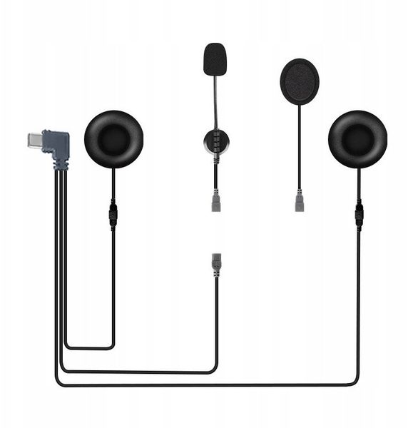 Zestaw Słuchawkowy SŁUCHAWKI INTERKOM EJEAS Q8 do kasku USB C Dwa Mikrofony. Zestawy słuchawkowe Ejeas. Za 73.78 zł.