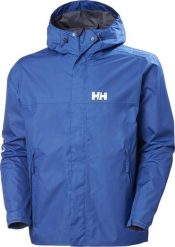 Kurtka męska Helly Hansen Ervik niebieska r. L. Niebieskie kurtki męskie Helly Hansen, l, bez wzorów, bez ramiączek, bez kaptura. Za 549.99 zł.