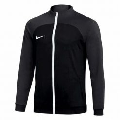 Męska Kurtka Dresowa Academy Pro DriFIT. Czarne kurtki męskie Nike, m, bez wzorów, z dresówki, sportowe, bez ramiączek, bez kaptura. Za 256.99 zł.