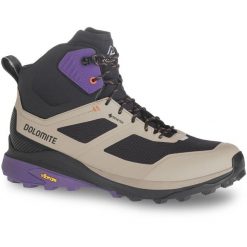 Buty męskie Dolomite NIBELIA HIGH GTX GOAT BEIGE. Brązowe buty trekkingowe męskie Dolomite, bez wzorów, bez zapięcia, trekkingowe. W wyprzedaży za 497.00 zł.