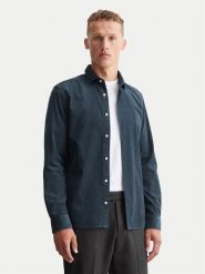 Marc O'Polo Koszula 429 7228 42256 Granatowy Slim Fit. Niebieskie koszule męskie Marc O'Polo, m, bez wzorów, z bawełny, bez kołnierzyka, bez ramiączek. Za 219.99 zł.