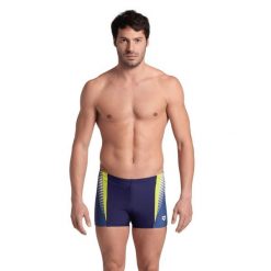 Kąpielówki męskie bokserki spodenki Arena Men's Threefold. Niebieskie kąpielówki męskie ARENA, m, bez wzorów. Za 131.98 zł.