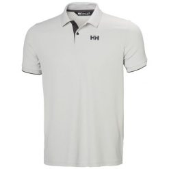 Polo Helly Hansen Ocean 2.0. Szare koszulki polo męskie Helly Hansen, m, bez wzorów, bez kołnierzyka, bez ramiączek. Za 320.35 zł.