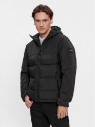 Calvin Klein Kurtka zimowa Mix Media K10K111889 Czarny Regular Fit. Czarne kurtki męskie Calvin Klein, na zimę, m, bez wzorów, z syntetyku, bez ramiączek, bez kaptura. Za 1,279.00 zł.