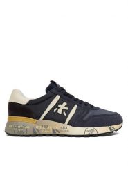 Premiata Sneakersy Lander Var 7702 Granatowy. Niebieskie buty sportowe na co dzień męskie Premiata, m, bez wzorów, ze skóry, bez ramiączek, bez kaptura. Za 859.00 zł.