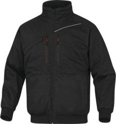 Kurtka męska Delta Plus Yeman czarna r. 3XL. Czarne kurtki męskie DELTA PLUS, m, bez wzorów, bez ramiączek, bez kaptura. Za 274.40 zł.