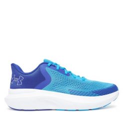 Buty do biegania Under Armour. Niebieskie buty do biegania męskie Under Armour, bez wzorów, bez zapięcia, do biegania. Za 269.99 zł.