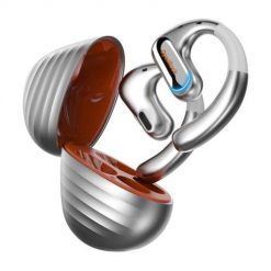 Słuchawki bezprzewodowe OWS OneOdio OpenRock Pro (srebrny). Szare słuchawki bluetooth ONEODIO. Za 229.00 zł.
