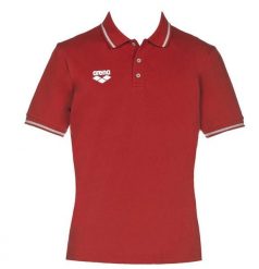 ARENA KOSZULKA TEAM LINE POLO UNISEX TL 1D34540 RED ROZMIAR S. Czerwone koszulki polo męskie ARENA, m, bez wzorów, bez kołnierzyka, bez ramiączek. Za 58.79 zł.