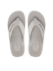 Calvin Klein Japonki Logo Webbing Strap HM0HM02106 Szary. Szare klapki i japonki męskie Calvin Klein, bez wzorów, z materiału. Za 189.99 zł.