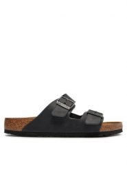 Birkenstock Klapki Arizona Bs 752481 Czarny. Czarne klapki i japonki męskie Birkenstock, bez wzorów, z nubiku. Za 419.00 zł.