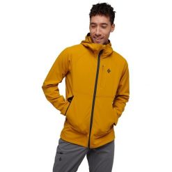 Kurtka softshell męska Black Diamond Element Hoody. Żółte kurtki softshell męskie Black Diamond, m, bez wzorów, z softshellu, bez kaptura, wspinaczkowe. Za 564.99 zł.