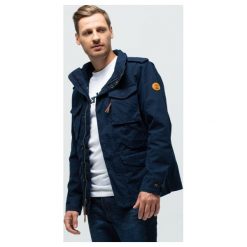 Timberland Kurtka Mt Kelsey M65 , granatowy, rozmiar L. Niebieskie kurtki męskie Timberland, l, bez wzorów, z bawełny, bez ramiączek, bez kaptura. Za 849.99 zł.