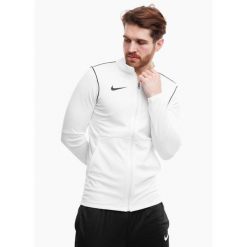 Bluza sportowa męska Nike Dri-fit Park 20 Track. Białe bluzy rozpinane męskie Nike, m, bez wzorów, sportowe, bez ramiączek, bez kaptura. W wyprzedaży za 144.70 zł.