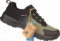 Buty trekkingowe męskie American Club Męskie buty trekkingowe American Club WT-172/24 zielone buty sportowe 41. Zielone buty trekkingowe męskie American CLUB, bez wzorów, bez zapięcia. Za 144.99 zł.