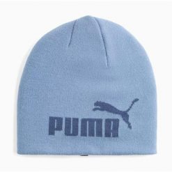 Czapka Zimowa Puma ESS Cuffless Beanie. Niebieskie czapki męskie Puma, na zimę, bez wzorów, z dzianiny, klasyczne. Za 79.20 zł.