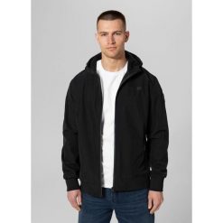 Kurtka męska Pitbull z kapturem Softshell Midway II. Czarne kurtki męskie PITBULL, m, bez wzorów, z softshellu, bez ramiączek, z kapturem. Za 229.99 zł.