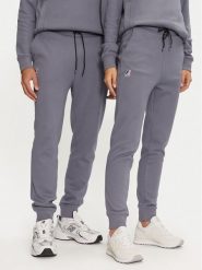 K-Way Spodnie dresowe Le Vrai Creuse K11516W Niebieski Slim Fit. Niebieskie spodnie dresowe męskie K-Way, bez wzorów, z bawełny. Za 289.99 zł.