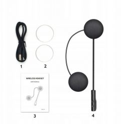 SŁUCHAWKI BLUETOOTH KASK MOTOCYKL DO KASKU MUZYKA ZESTAW SŁUCHAWKOWY. Zestawy słuchawkowe Schwaiger. Za 59.99 zł.