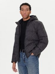 Guess Kurtka zimowa M5BL2D W2752 Szary Regular Fit. Szare kurtki męskie Guess, na zimę, m, z aplikacjami, z syntetyku, bez ramiączek, bez kaptura. Za 849.99 zł.