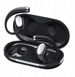 Bezprzewodowe słuchawki Clip-On QCY Crossky R70 Bluetooth 6.0 czarne. Czarne słuchawki bluetooth QCY. Za 218.01 zł.
