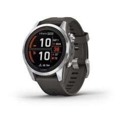 Zegarek sportowy Garmin Fenix 7S Pro Solar Silver SS Grapphite. Szare zegarki sportowe Garmin. Za 2,986.99 zł.