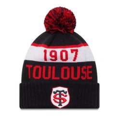 Czapka Stade Toulousain 2025/26. Czarne czapki męskie New Era, bez wzorów. Za 189.50 zł.
