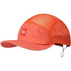 Czapka z daszkiem BUFF 5 PANEL AIR CAP SARET. Czerwone czapki męskie Buff, bez wzorów, sportowe. W wyprzedaży za 170.91 zł.