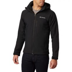 Columbia Kurtka Cascade Ridge Iii 2090412010. Czarne kurtki softshell męskie Columbia, xl, bez wzorów, z softshellu, bez kaptura, trekkingowe. Za 402.99 zł.