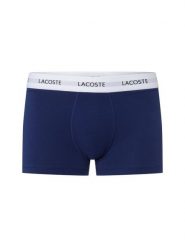Lacoste Bokserki w 3-paku Mężczyźni Bawełna niebieski jednolity, M. Niebieskie bokserki męskie Lacoste, m, bez wzorów, z bawełny. Za 209.95 zł.
